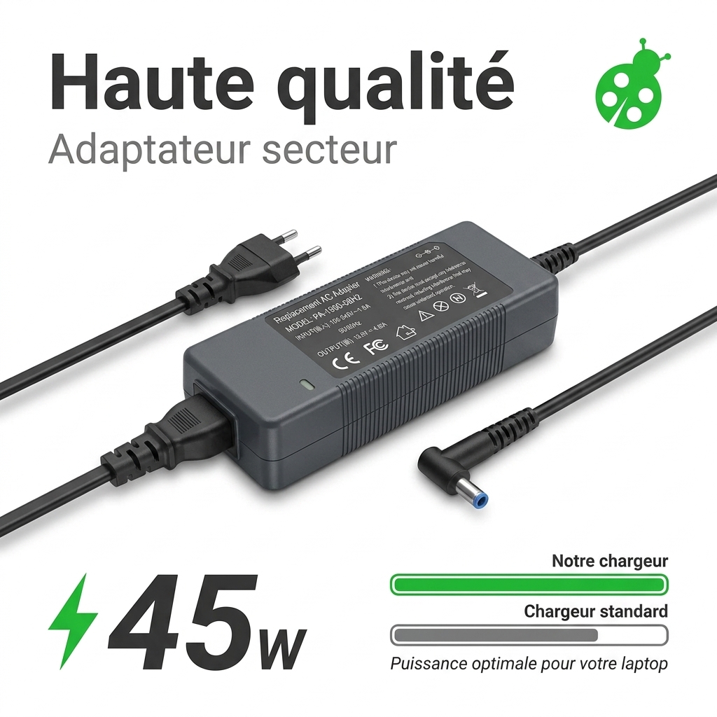 Oplader laptop hp  stream 14 ds0007nf