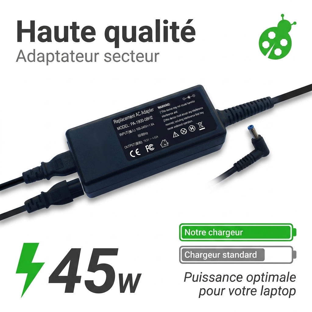 Oplader laptop hp  stream 14 cb035nf