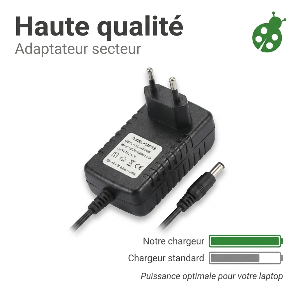 Oplader laptop thomson neo15a4bk32n500