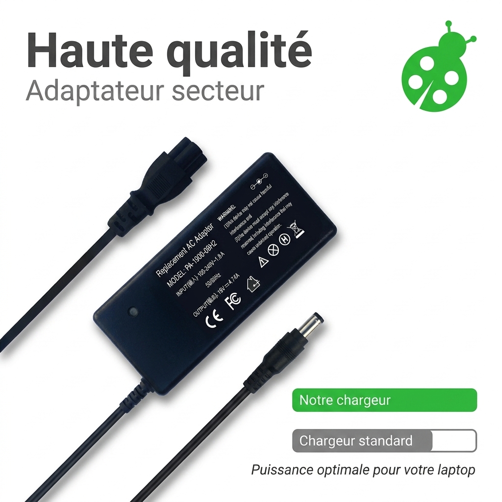 Oplader laptop ldlc aurore pm5 4 h10s h10