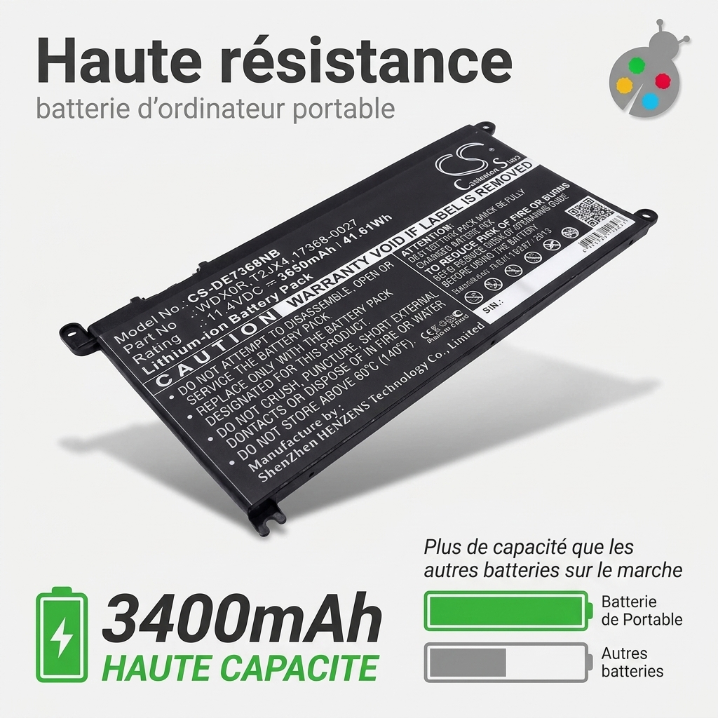 Batterij dell latitude 15 3590