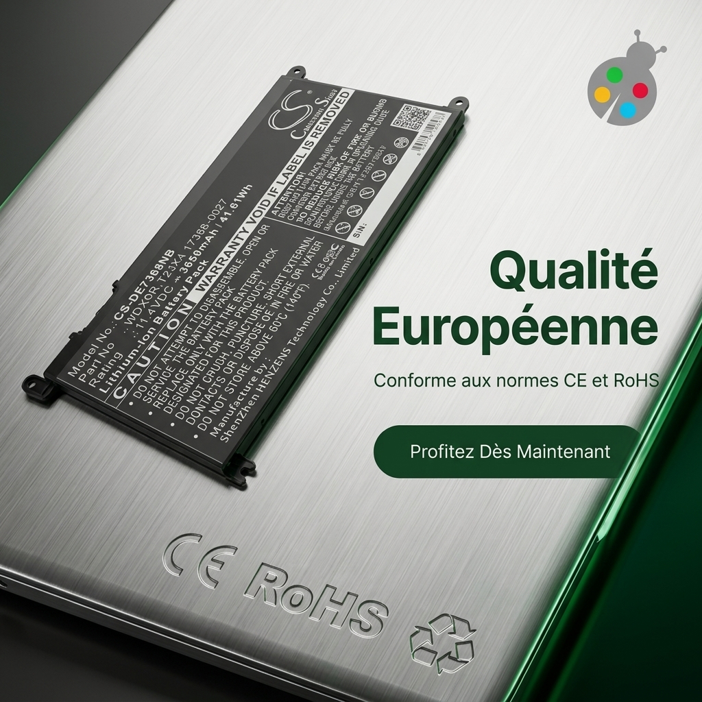 Batterij laptop dell inspiron 15 7000 7580