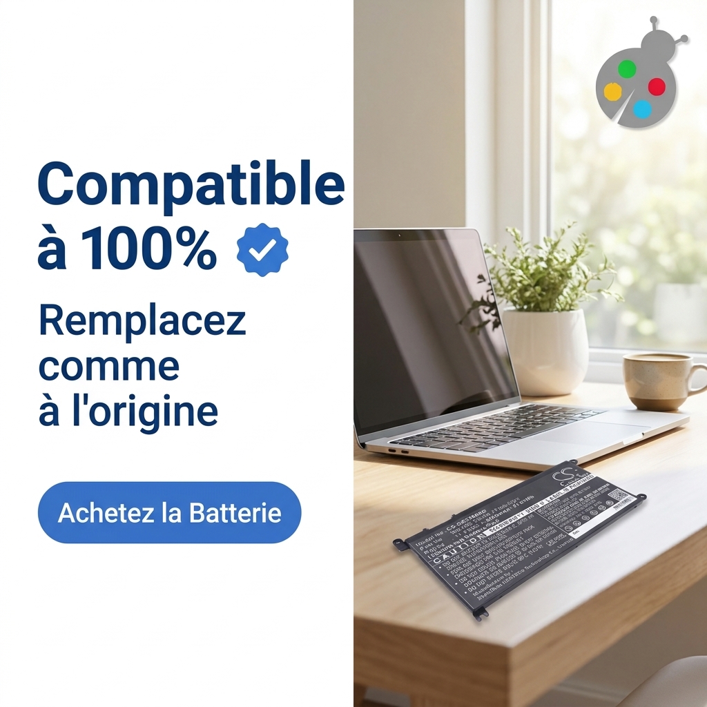Batterij laptop dell inspiron 15 7000 7580