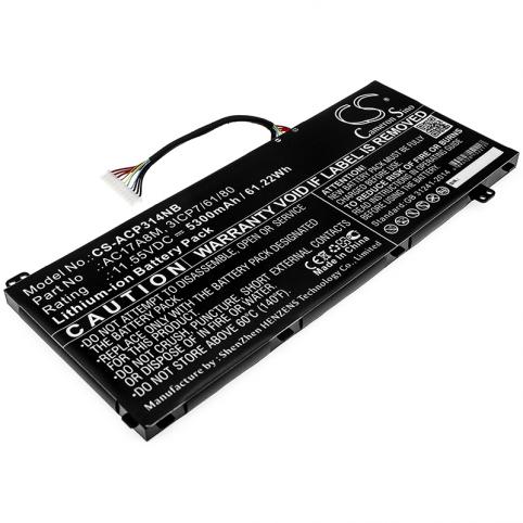 Batterij acer spin 3 sp314-52-331fp