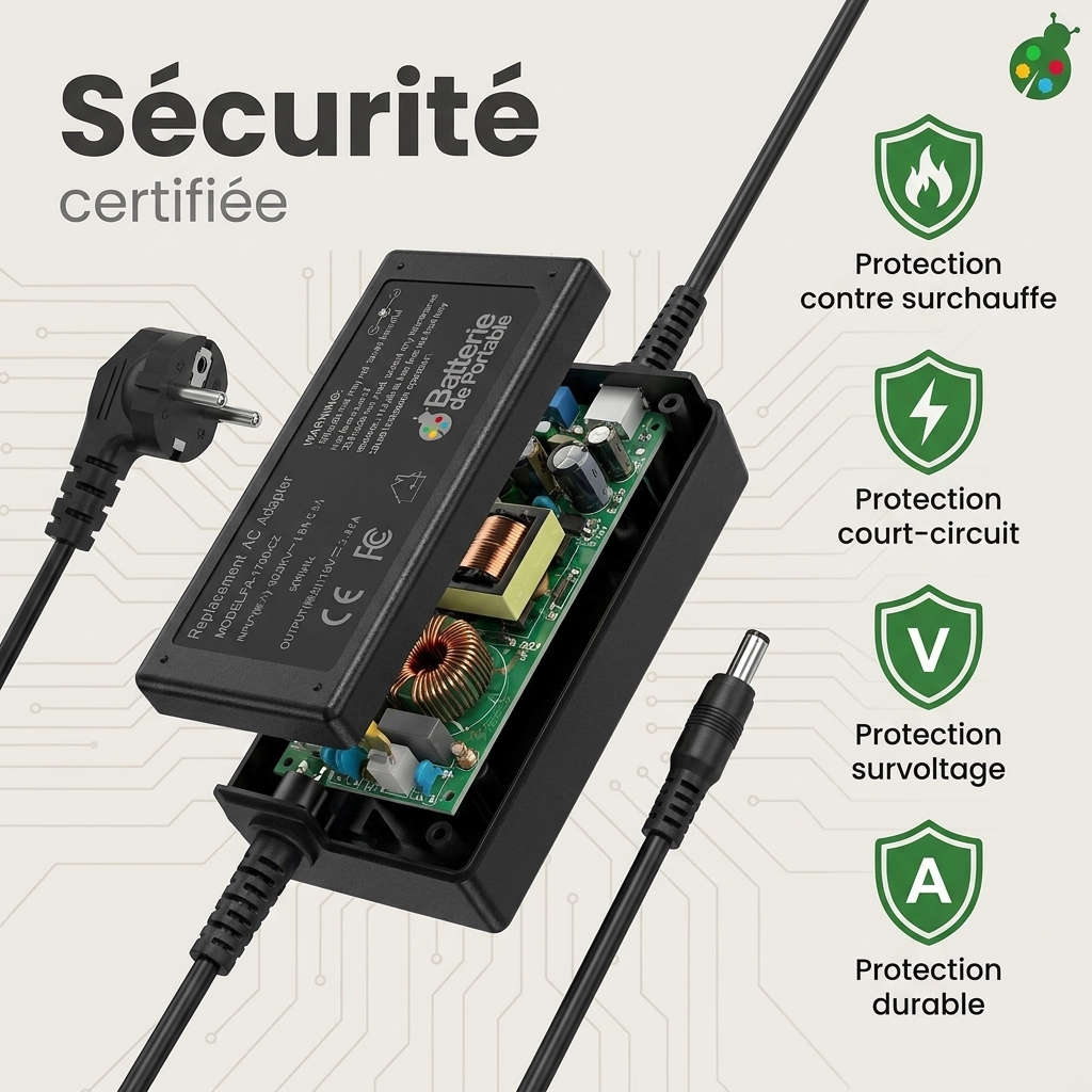 Oplader laptop medion akoya e1231t