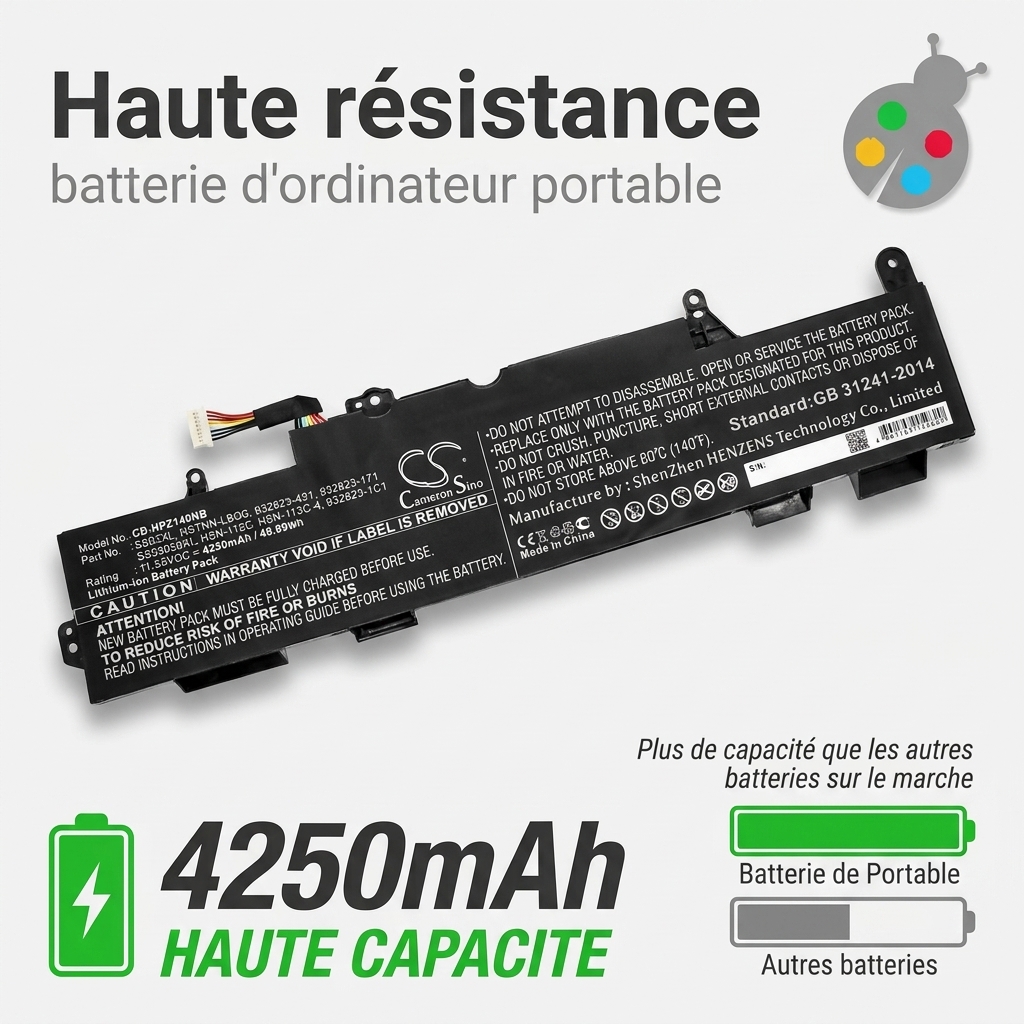 Batterij laptop hp elitebook 840 g5 5fe25pa