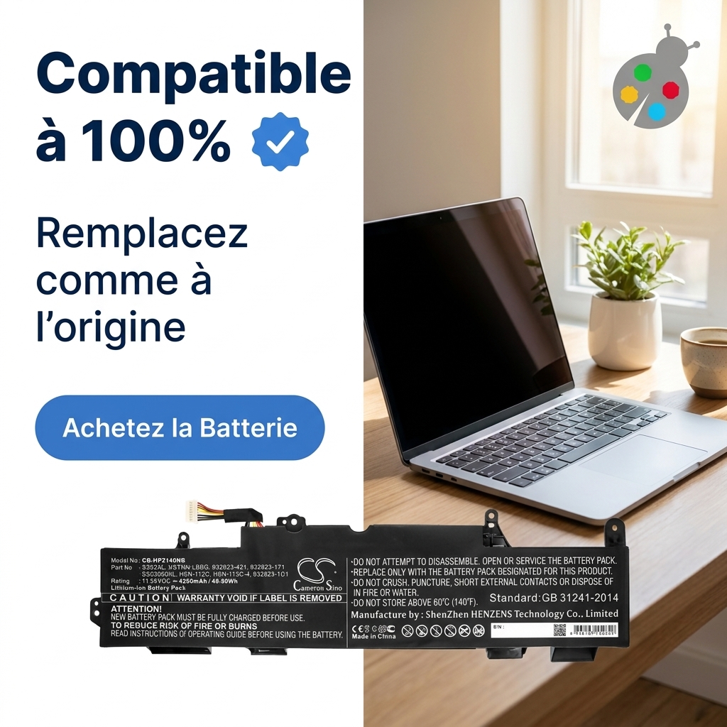 Batterij laptop hp elitebook 840 g5 5fe25pa