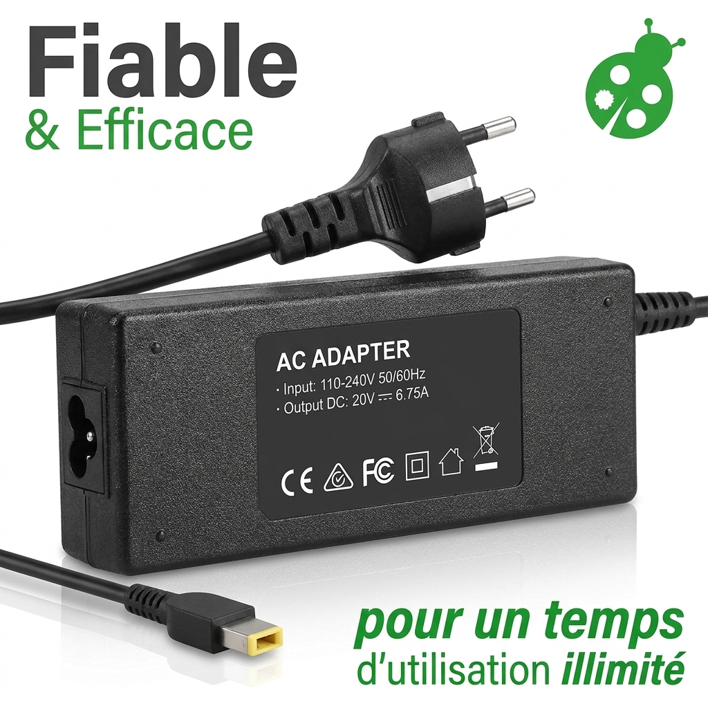 Oplader laptop lenovo y50 70