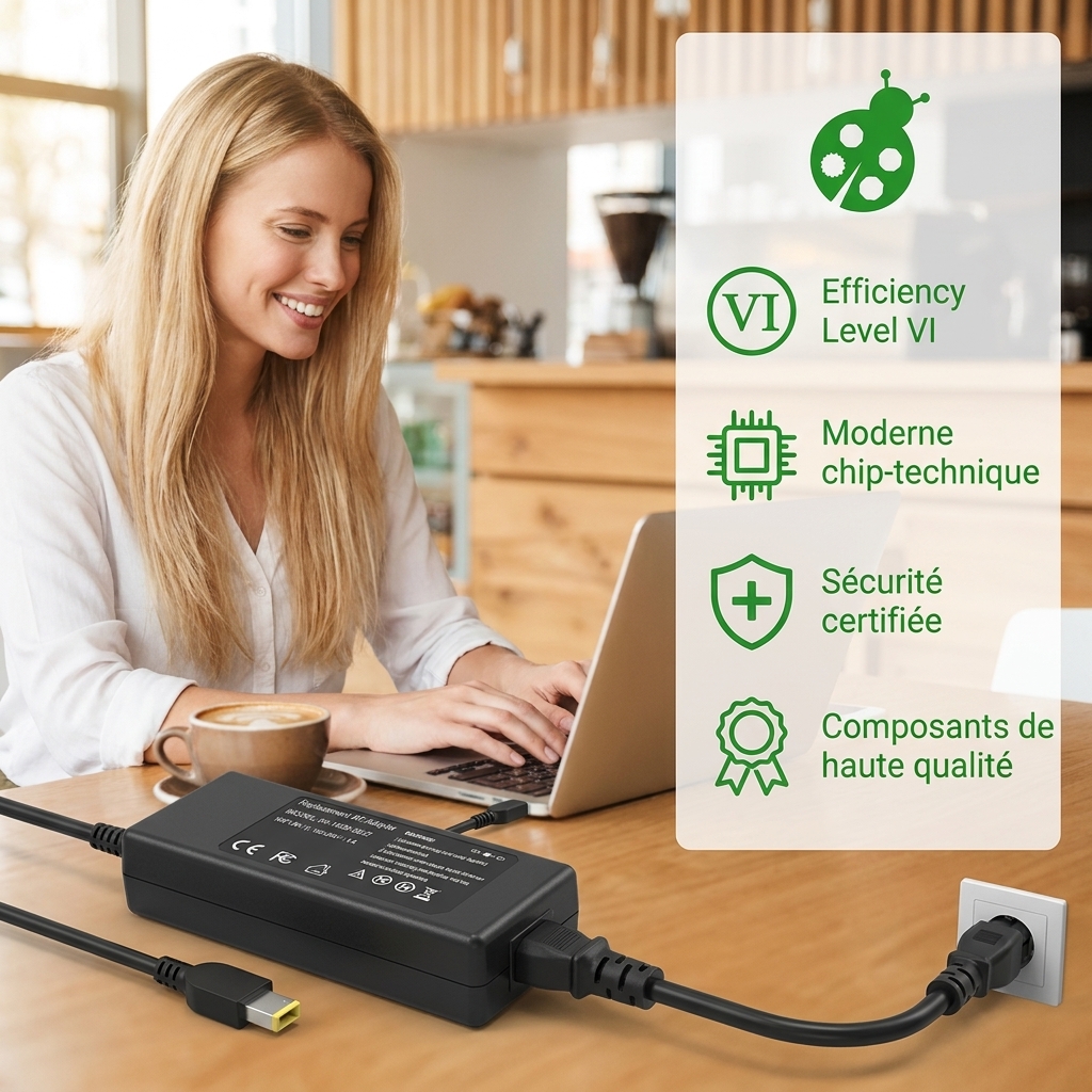 Oplader laptop lenovo y50 70