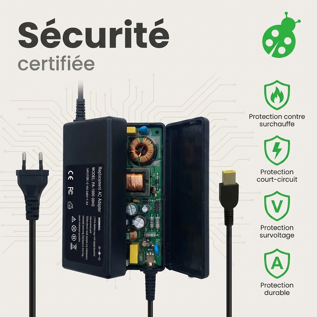 Oplader laptop lenovo legion y540 17irh