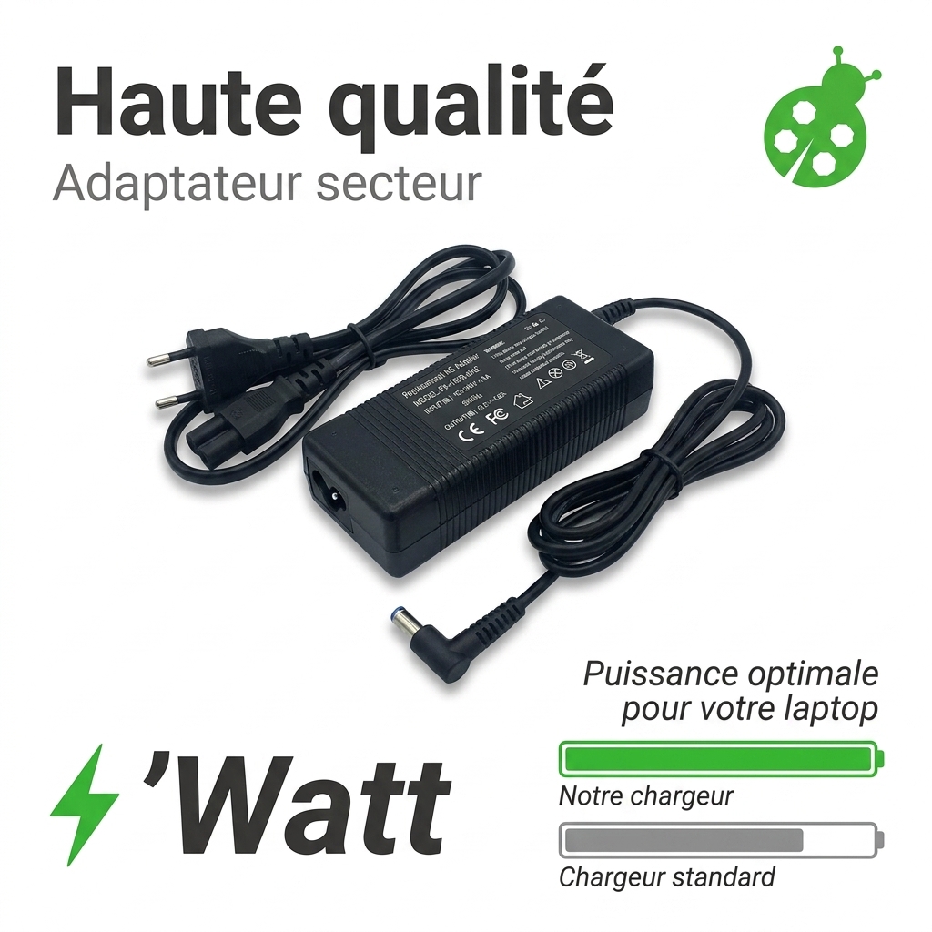 Oplader laptop dell inspiron 5593 p90f