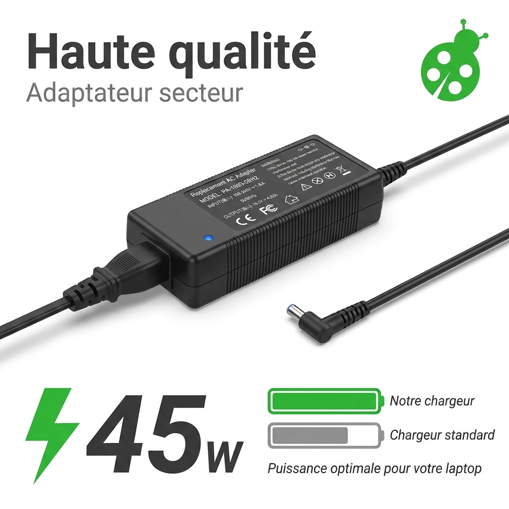 Oplader laptop hp  15s fq1032nf