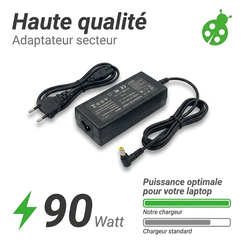 Oplader laptop ordissimo lucie 2 art0375 fr