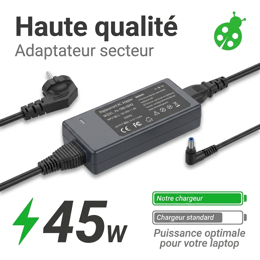 Oplader laptop hp  14s fq0011nf