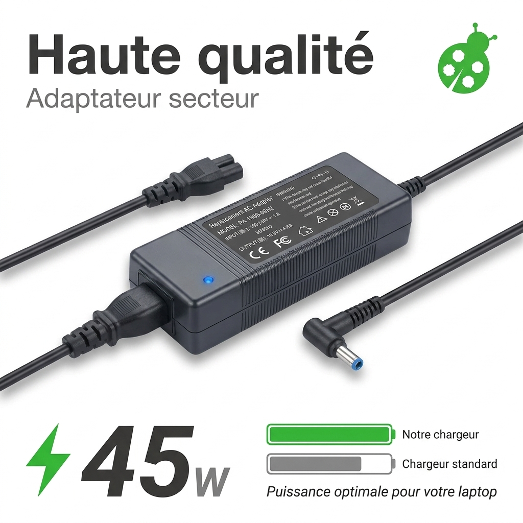 Oplader laptop hp  14s dq1009nf
