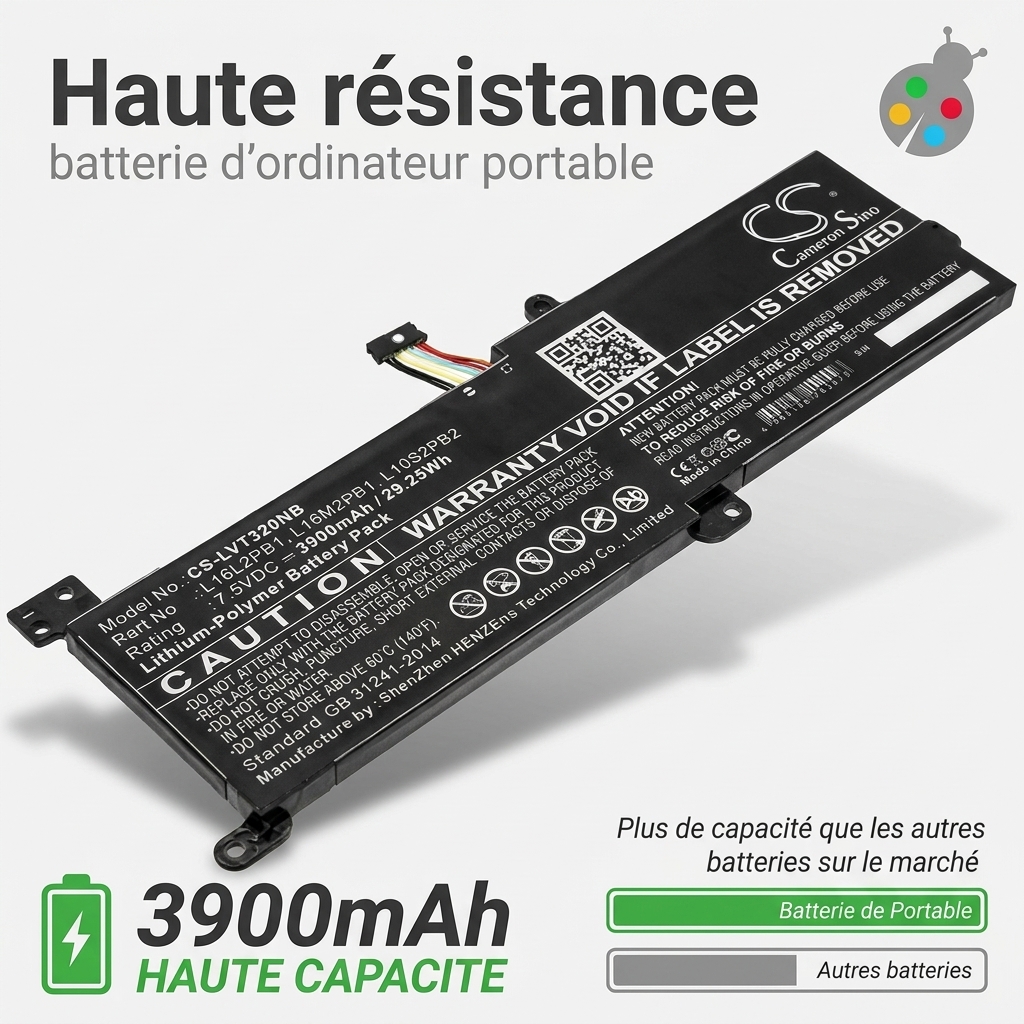 Batterij laptop lenovo ideapad 320 17ikb