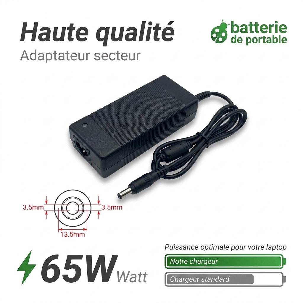 Oplader ordinateur portable thomson neo15 x15i5 8tu512
