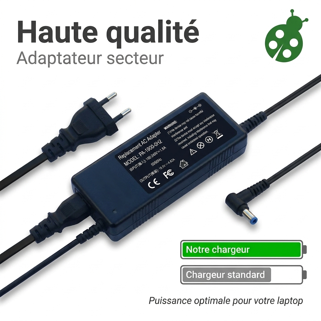Oplader laptop dell latitude 13 3301