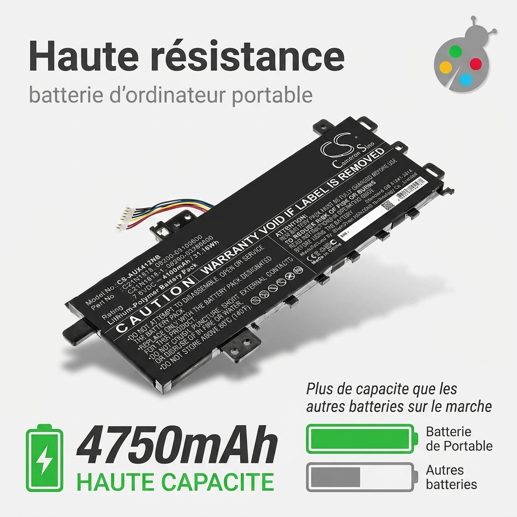 Batterij laptop asus vivobook 15 a512fa