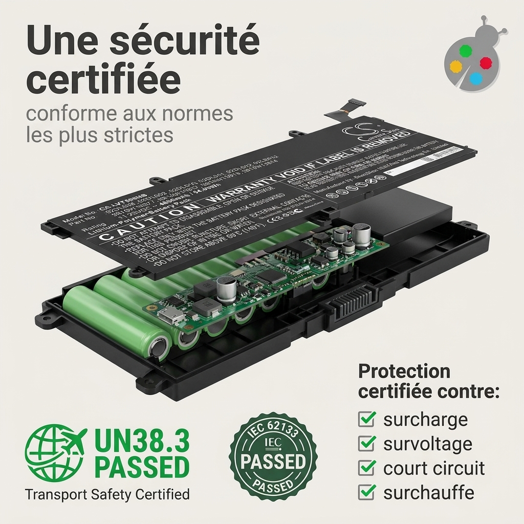 Batterij laptop lenovo thinkpad t590