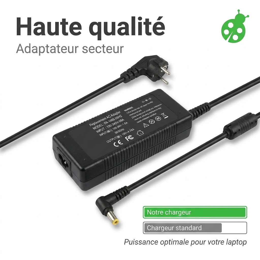 Oplader laptop teclast f15s