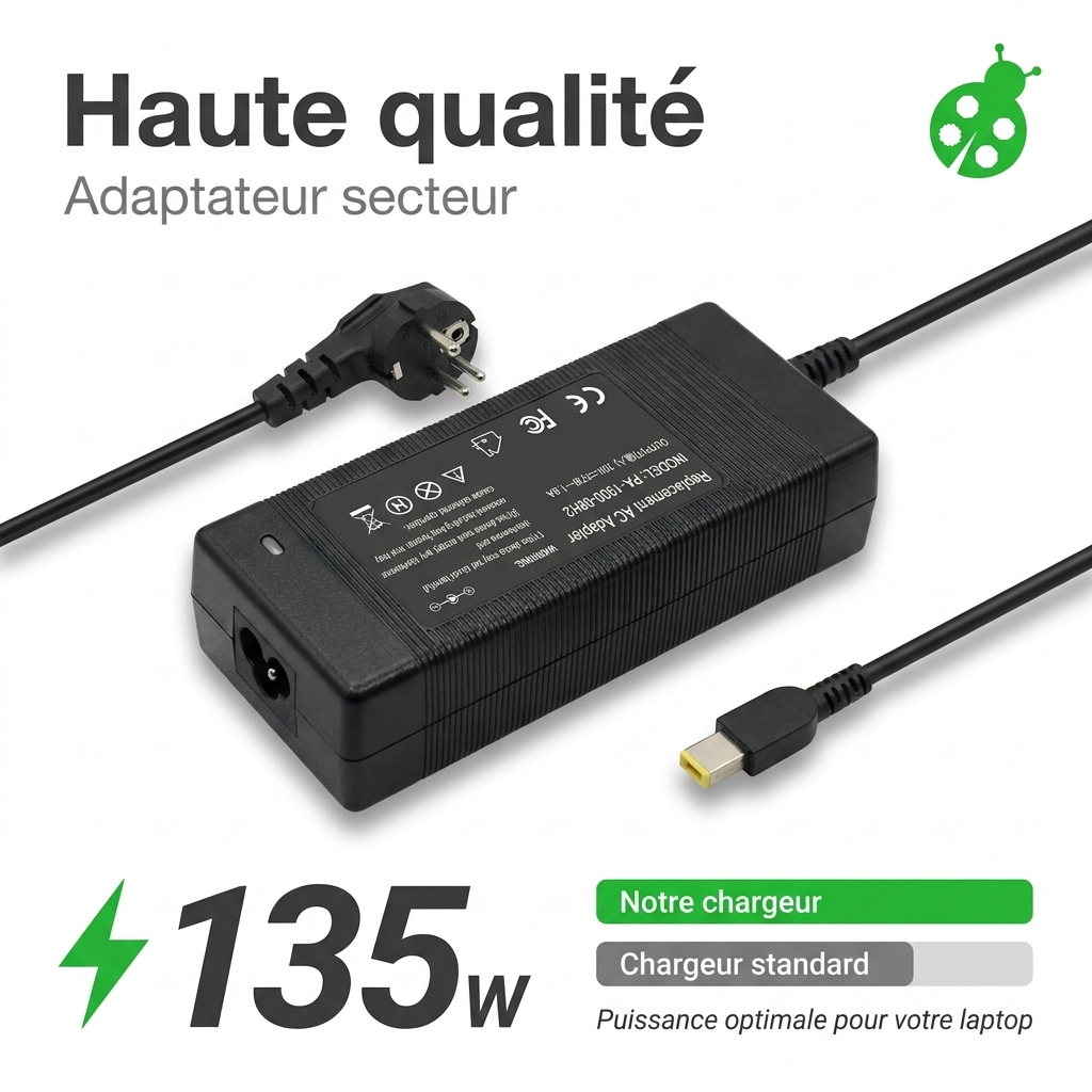 Oplader laptop lenovo legion 5 15