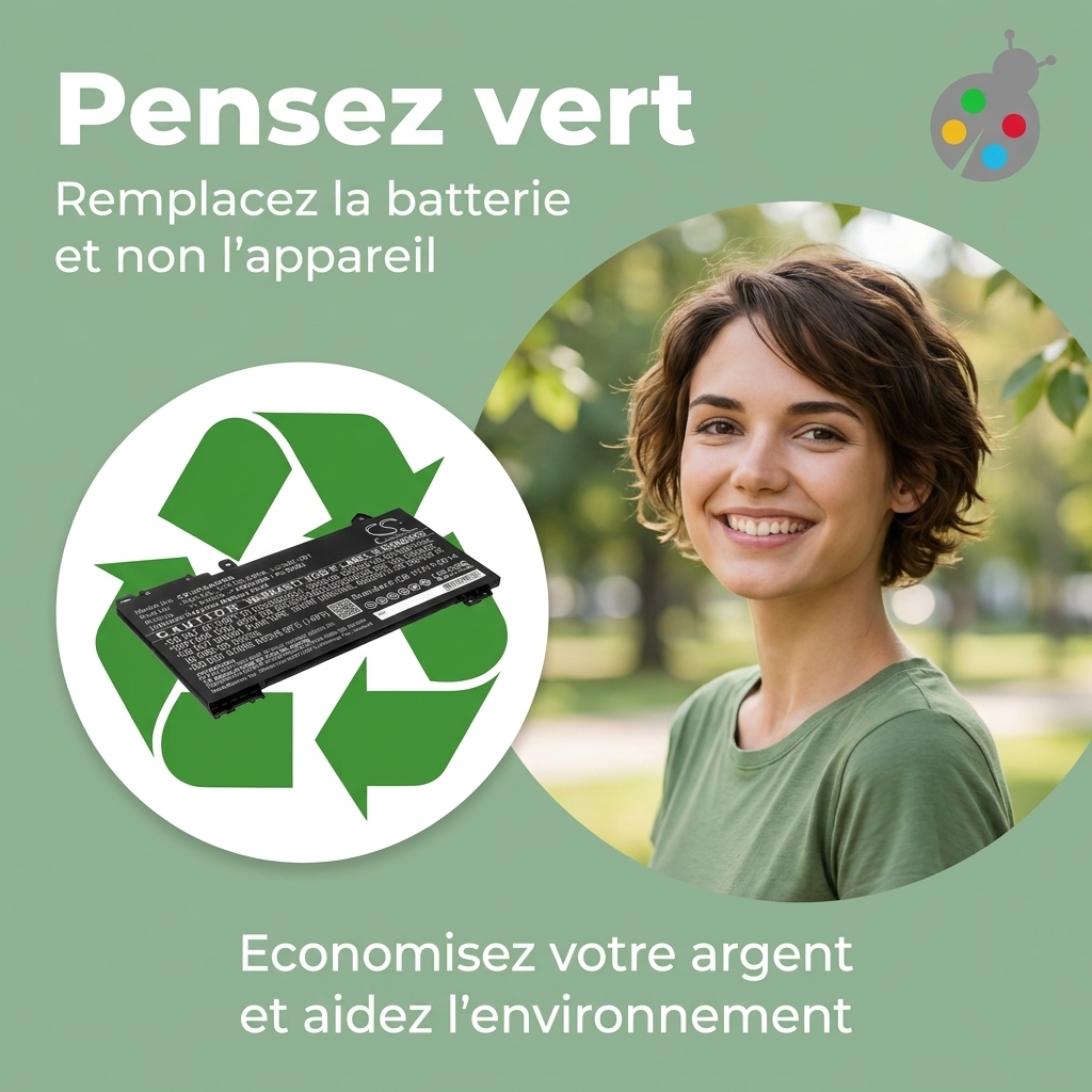 Batterij laptop hp probook 450 g6
