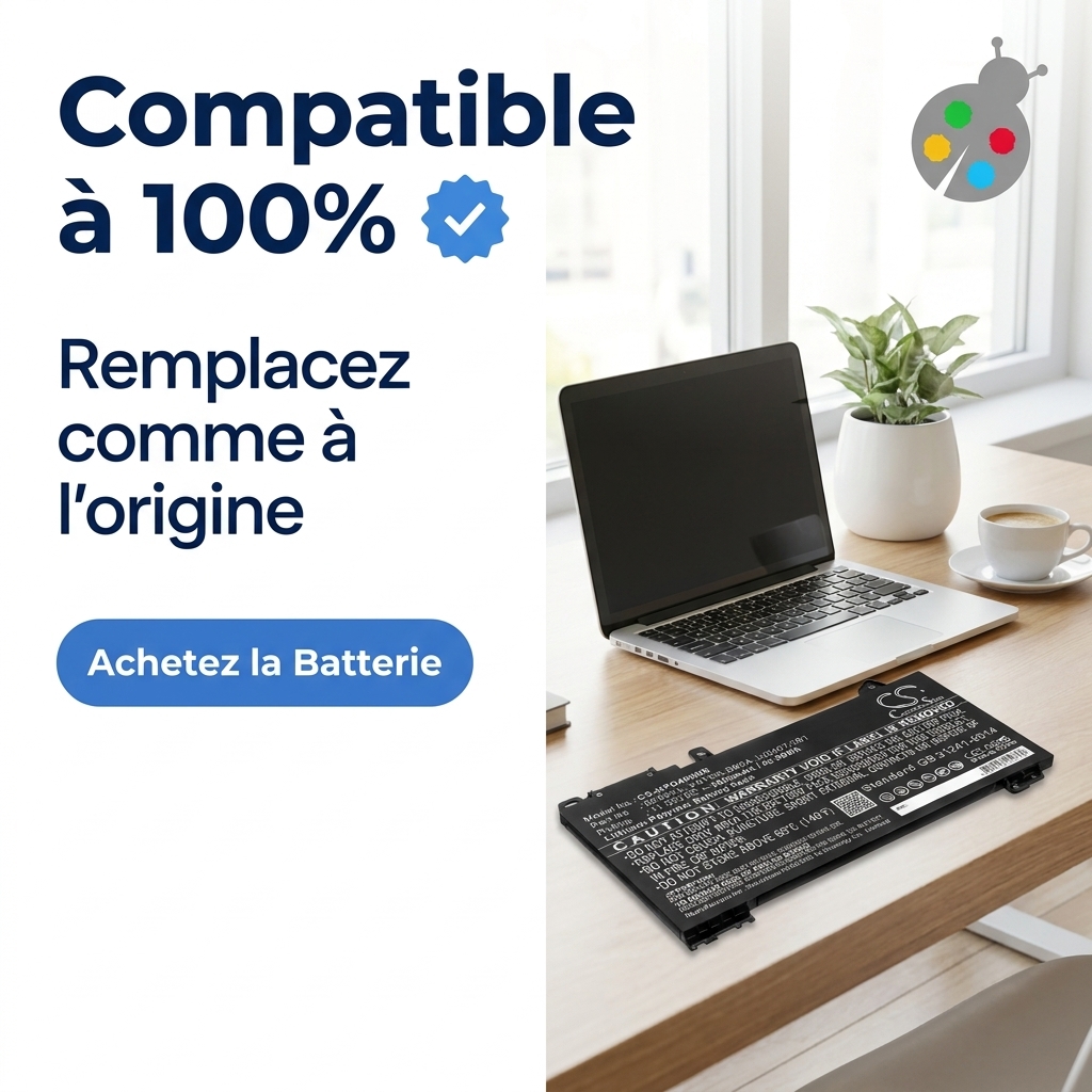Batterij laptop hp probook 450 g6