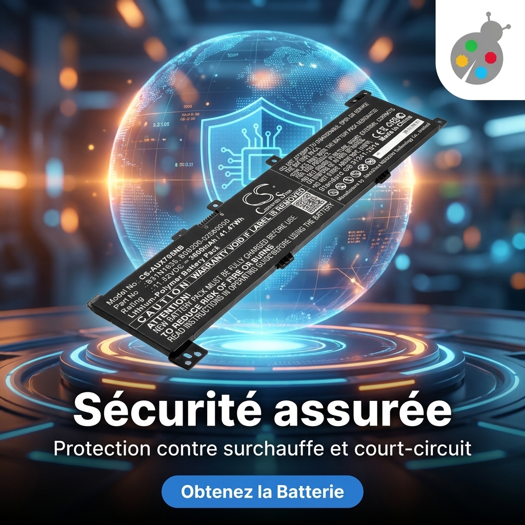 Batterij laptop asus vivobook 17 x705ua bx246t