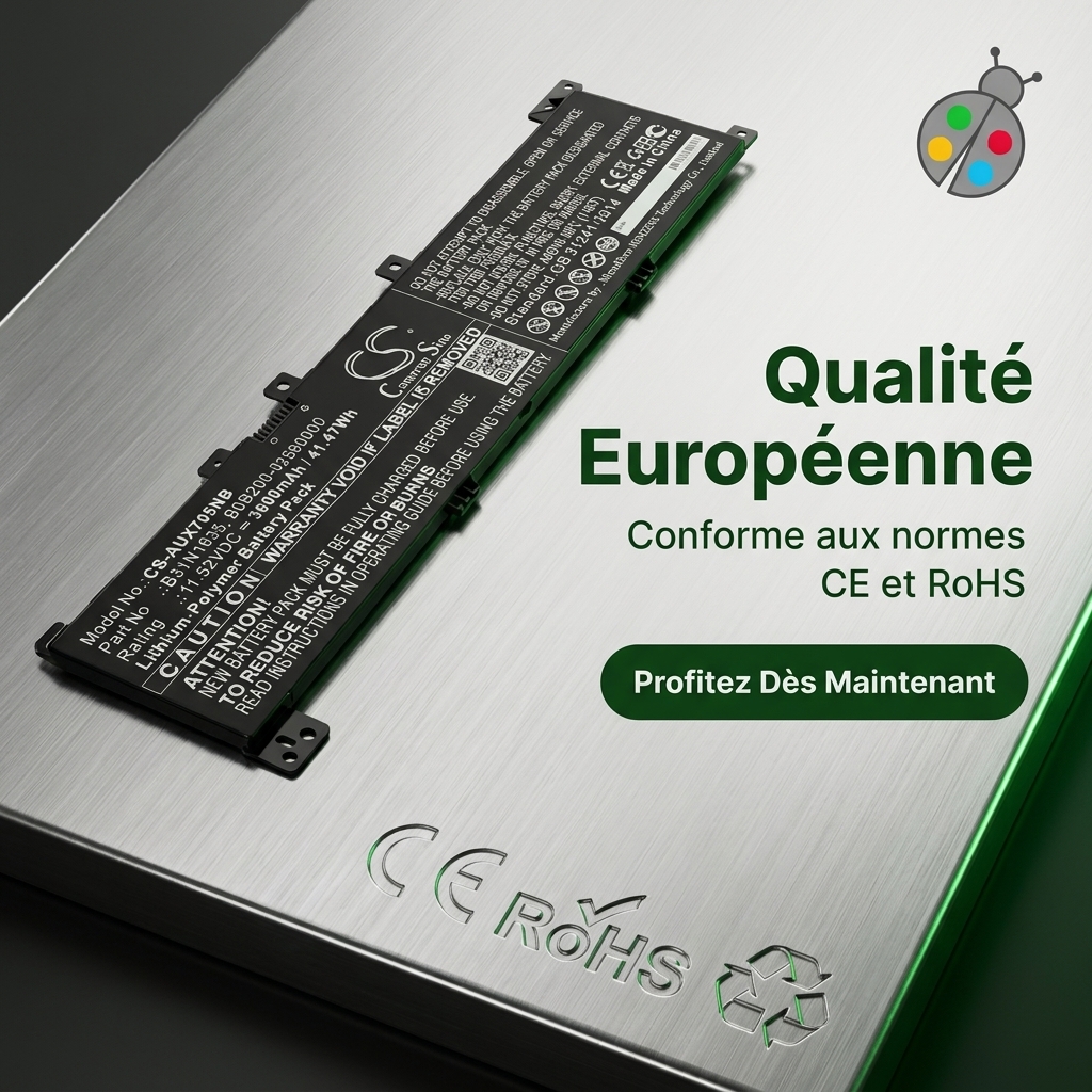 Batterij laptop asus vivobook 17 x705ua bx246t