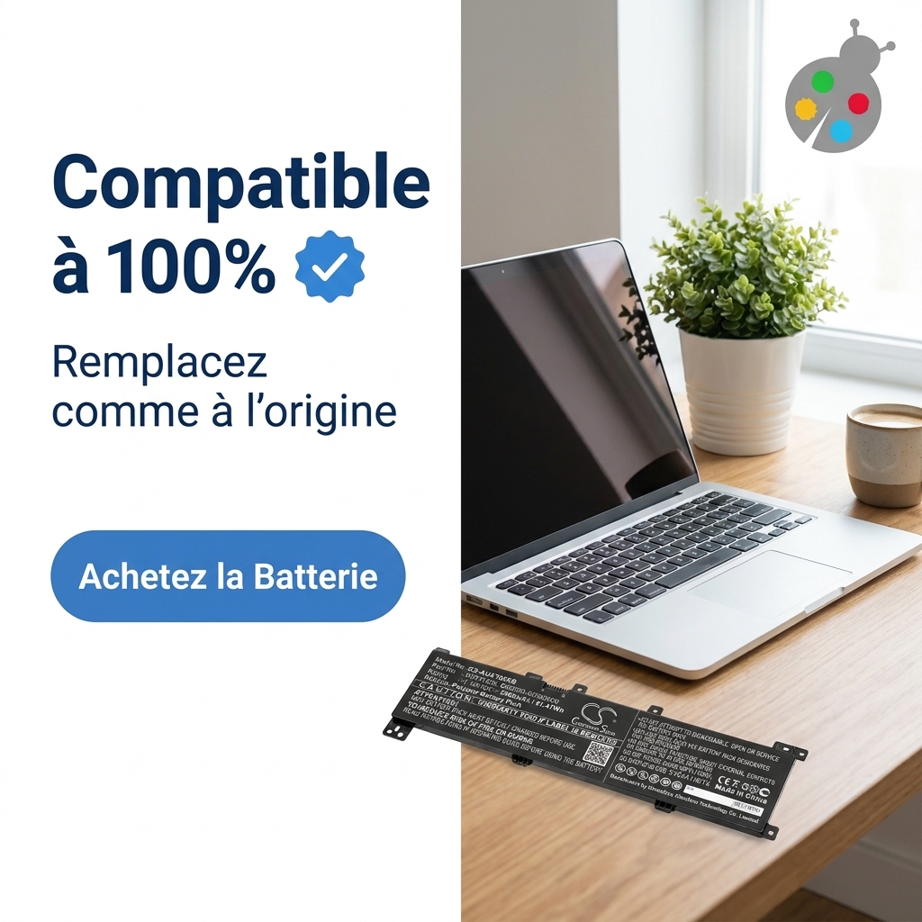 Batterij laptop asus vivobook 17 x705ua bx246t