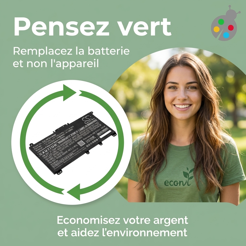 Batterij laptop hp pavilion 15 cw0020nb