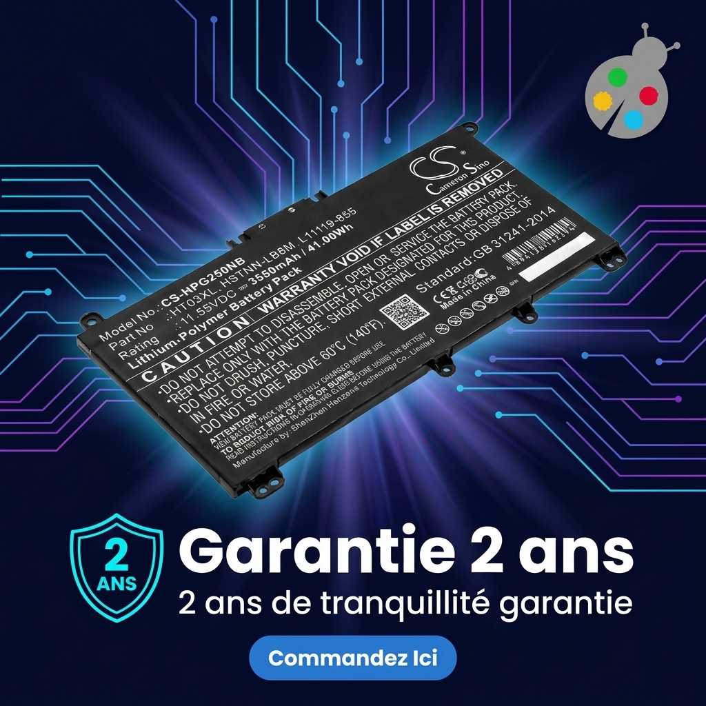 Batterij laptop hp pavilion 15 cw0020nb