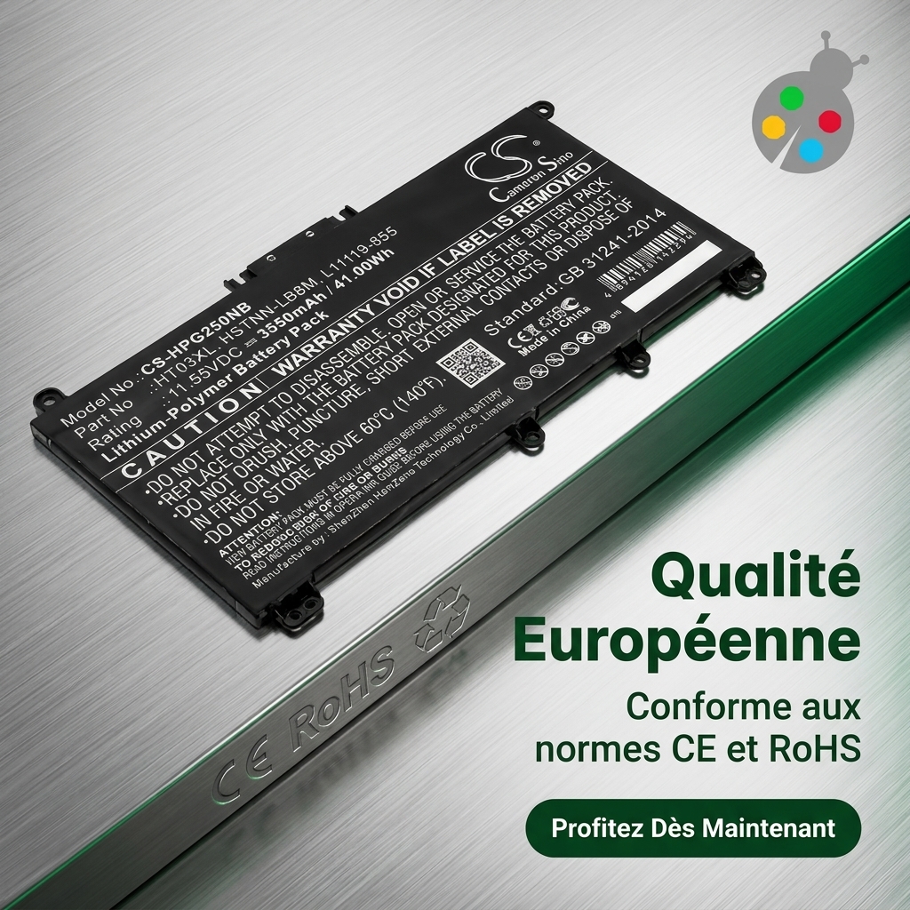 Batterij laptop hp pavilion 15 cw0020nb