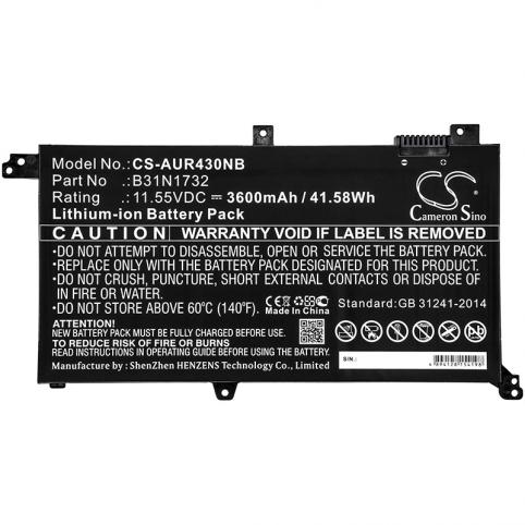 Batterij  asus b31n1732