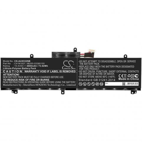 Batterij laptop asus proart studiobook pro 15 w500g