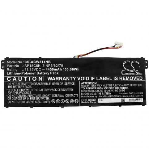 Batterij acer aspire 5 a517 52 52cl