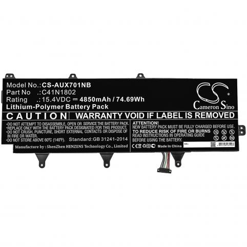 Batterij asus rog zephyrus s gx735gwr-ev030t