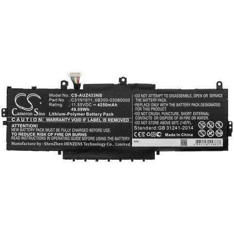 Batterij asus zenbook 14 ux433f