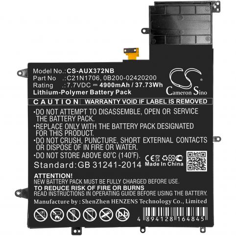 Batterij asus zenbook flip s ux370u