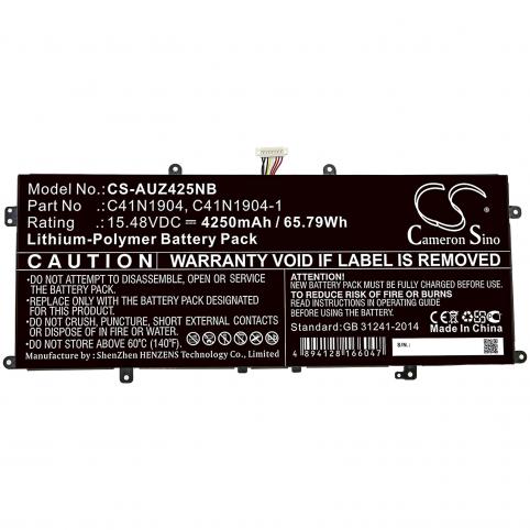 Batterij  asus c41n1904 1