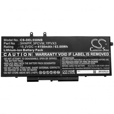 Batterij  dell 3pcvm