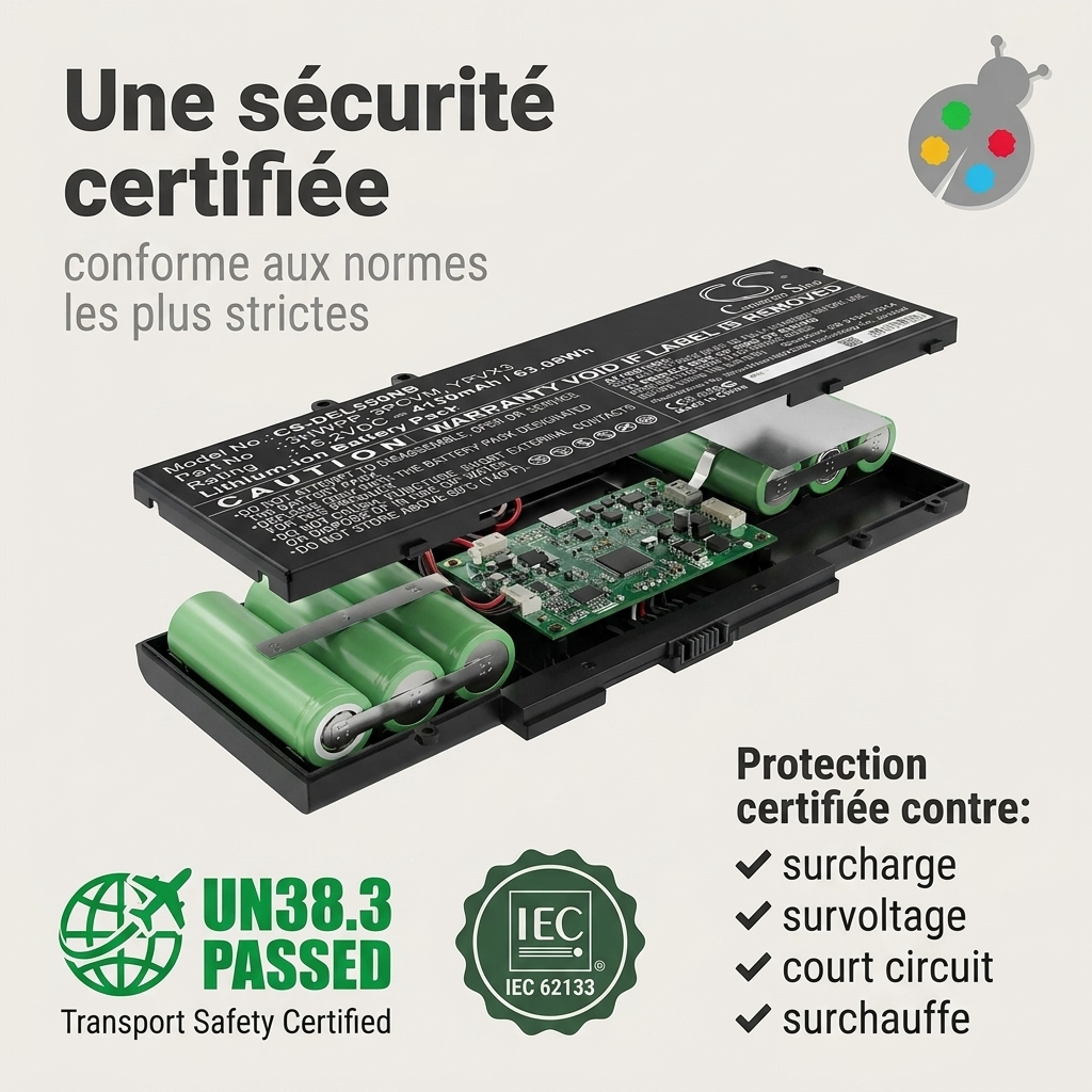 Batterij laptop dell latitude 5510 i5