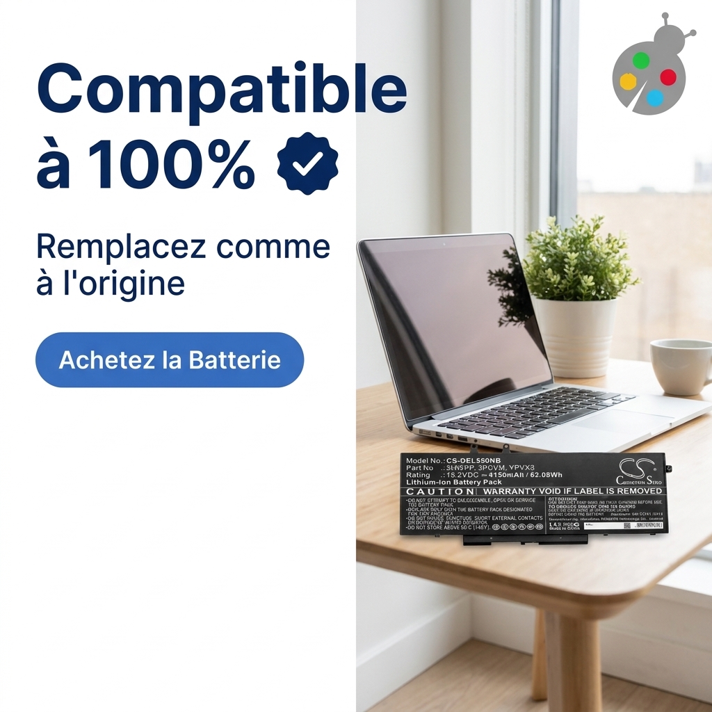 Batterij laptop dell latitude 5510 i5