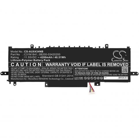 Batterij laptop asus ux463fa ai040r