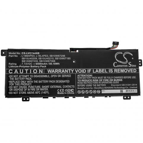 Batterij laptop lenovo yoga c740 14