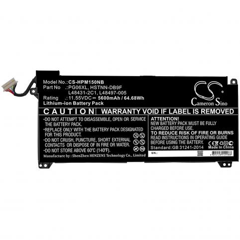Batterij hp omen 15 dh0000nx