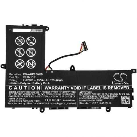 Batterij laptop asus vivobook e200ha-us01-gd