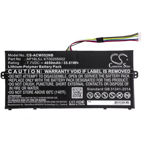 Batterij acer swift 5 sf514 52t 80tf