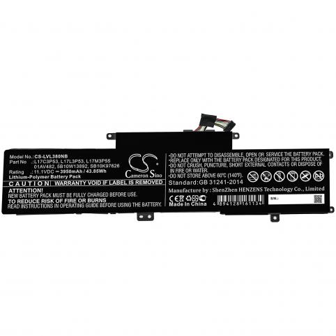 Batterij  lenovo l17m3p55